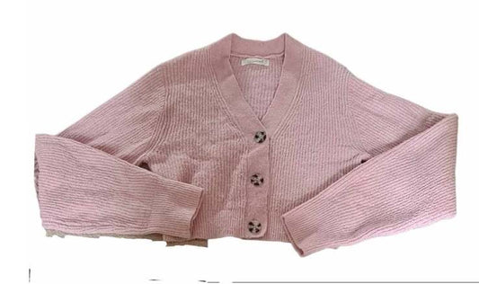PRIMARK Pink Crop Cardigan Women's Size 4-6
