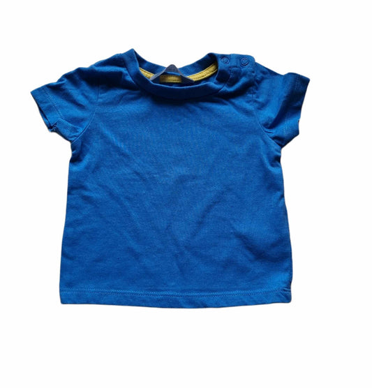 PRIMARK Blue T-Shirt Boys 6-9 Months