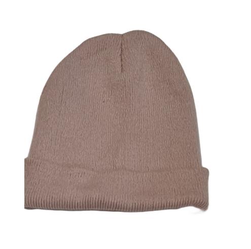 Beige Woolly One Size Women's Hat