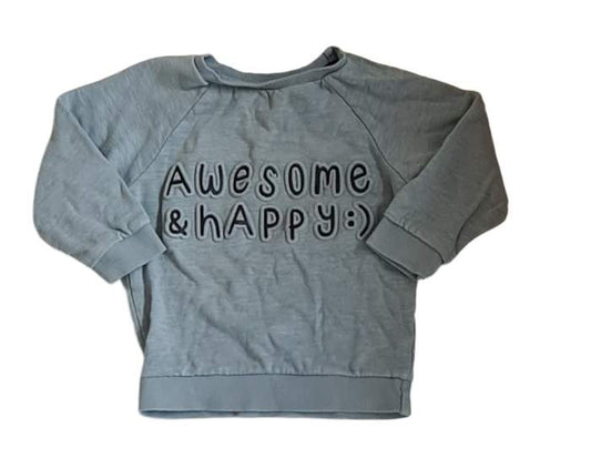 GEORGE 'Awesome & Happy' Jumper Boys 2-3 Years
