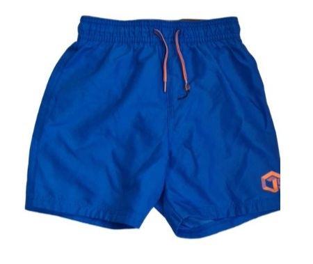 F F Royal Blue Swim Shorts Boys 6 7 Years Moon and Stars Kids Boutique