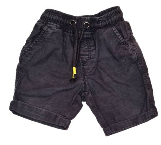 TU Black Denim Shorts Boys 18-24 Months