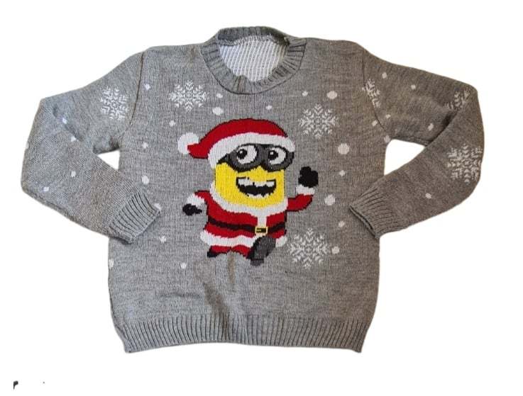 Minion xmas jumper best sale