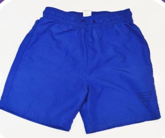 Royal blue swim shorts on sale