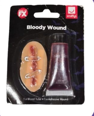 Brand New Halloween Bloody Wound Kit