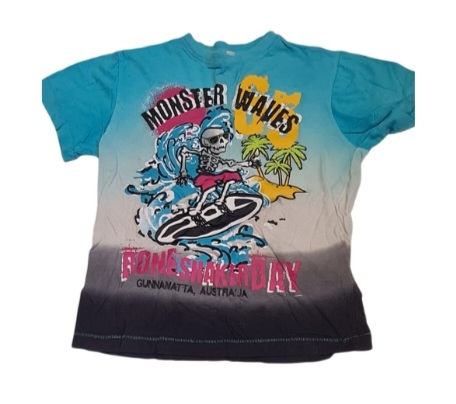 URBAN OUTLAWS 'Monster Waves' T-Shirt Boys 8-9 Years