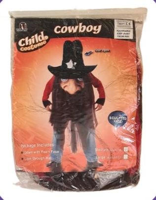 Cowboy Costume Brand New Boys 7-8 Years