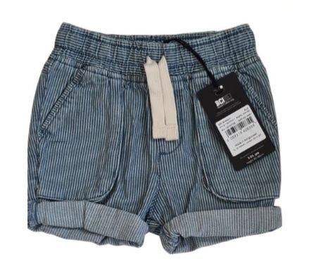 TU Brand New Striped Shorts Boys 12-18 Months