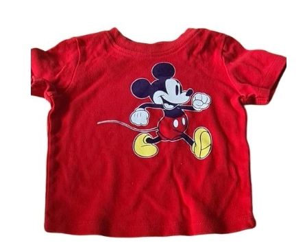 DISNEY Mickey T-Shirt Boys 9-12 Months