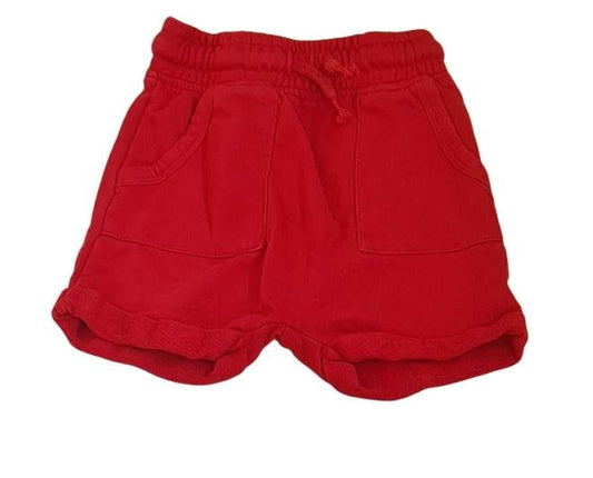 GEORGE Red Shorts Boys 2-3 Years