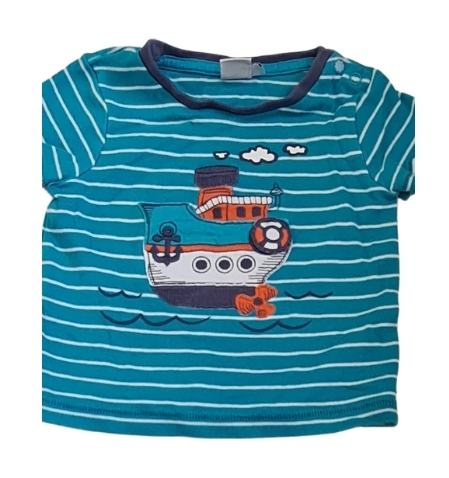 MINI CLUB Boat T-Shirt Boys 6-9 Months