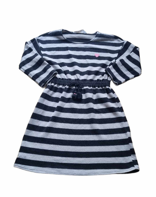 H&M Striped Jumper Dress Girls 4-6 Years