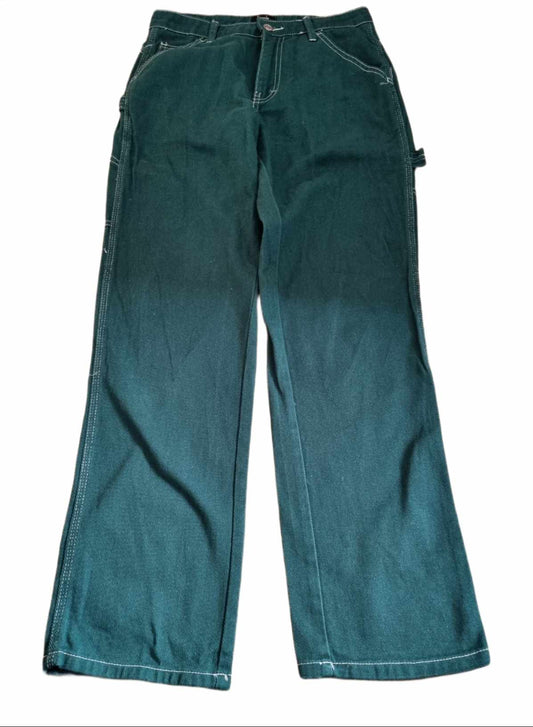 Green Baggy Trousers Boys 12-13 Years