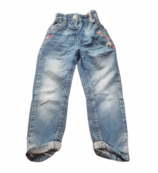 NEXT Embodied Animal Jeans Girls 2-3 Years