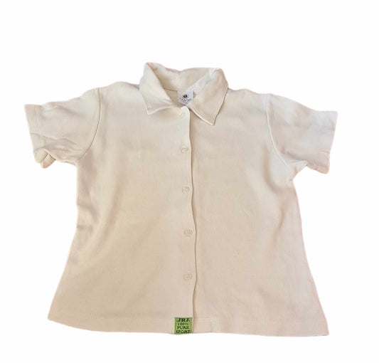 Button up Polo Shirt Girls 10-11 Years