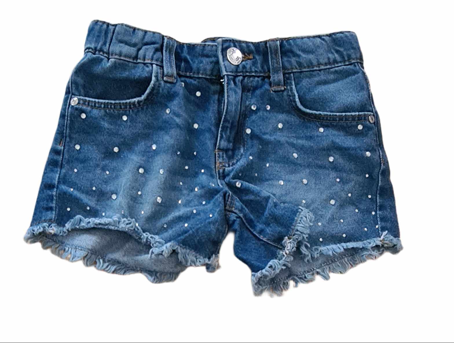 PRIMARK Diamante Shorts Girls 6 7 Years Moon and Stars Kids Boutique