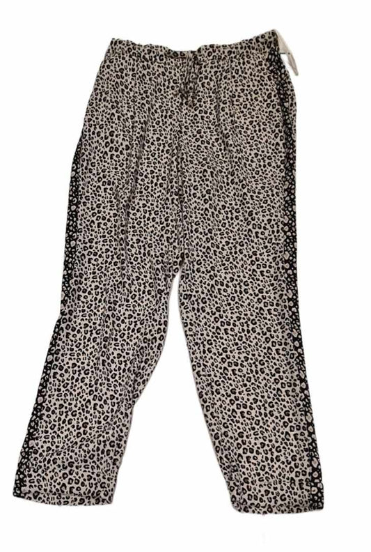 M&S Leopard Print Trousers Women's Size 8