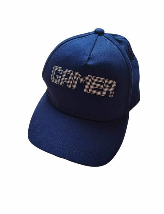 'Gamer' Blue Hat Boys 8-10 Years