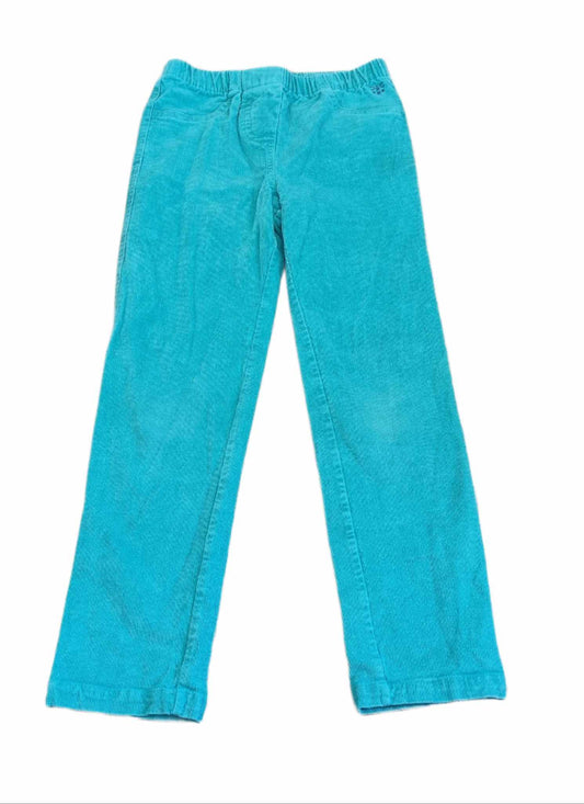 Green Cord Trousers Girls 7-8 Years