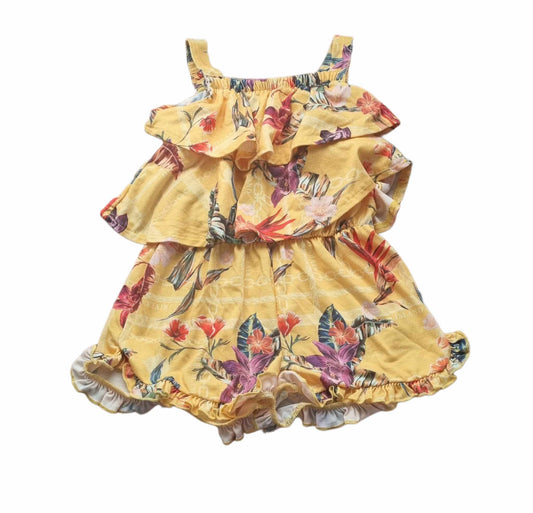 RIVER ISLAND Floral Playsuit Girls 2-3 Years
