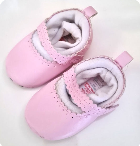 PRIMARK Baby Pink Shoes Girls 6-9 Months