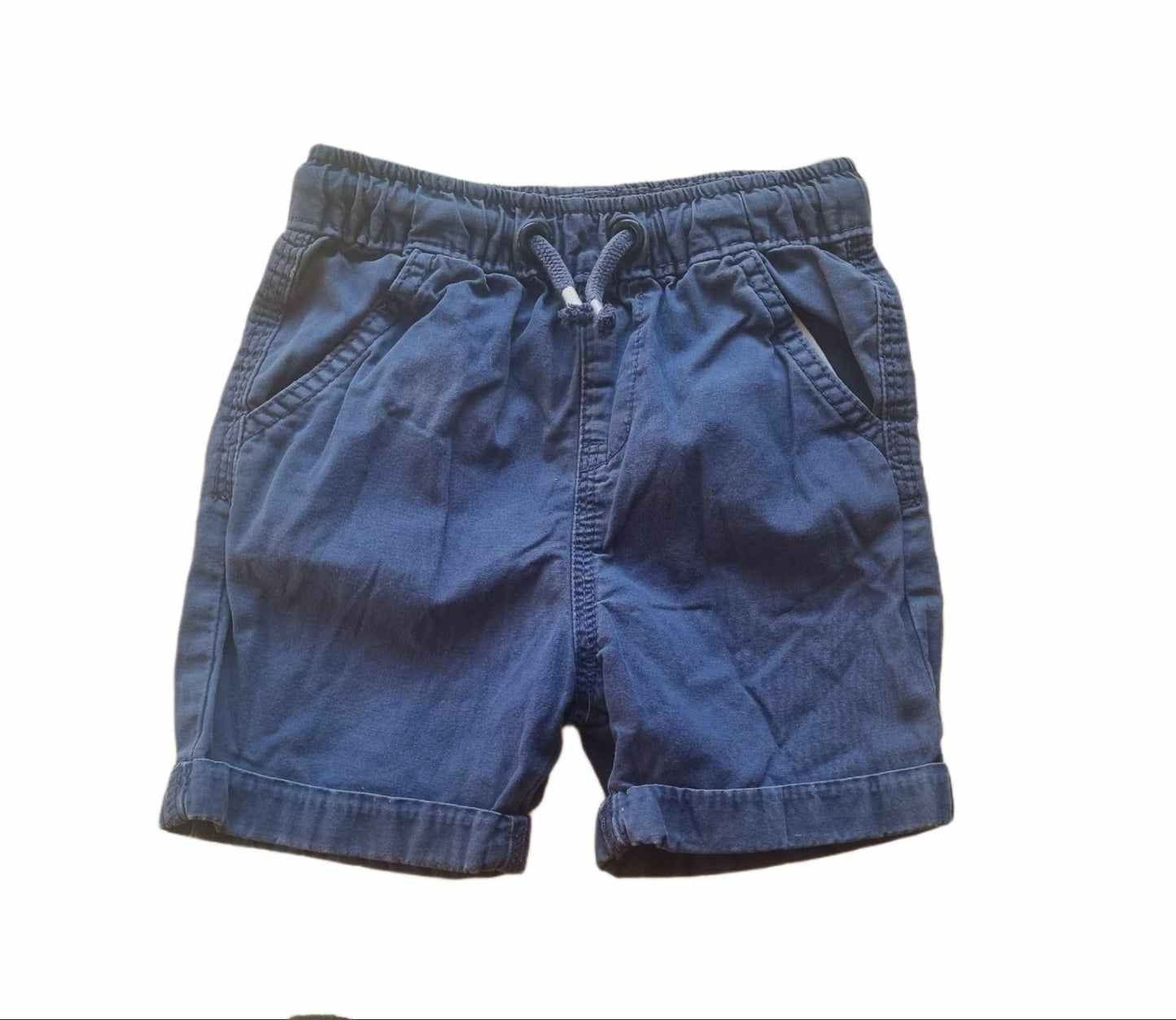 F&F Blue Shorts Boys 18-24 Months