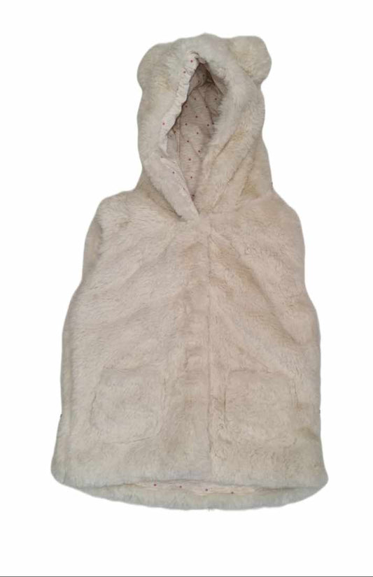 NEXT Fluffy Gilet Girls 4-5 Years