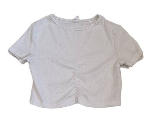 SHEIN White Crop Top Girls 9-10 Years