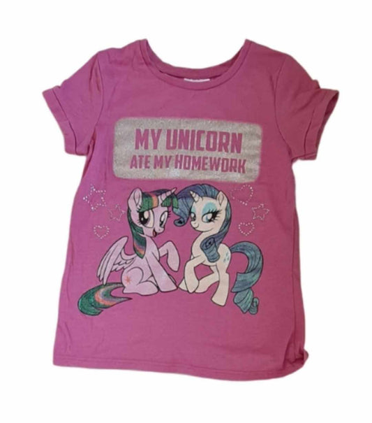 GEORGE Unicorn Tee Girls 6-7 Years