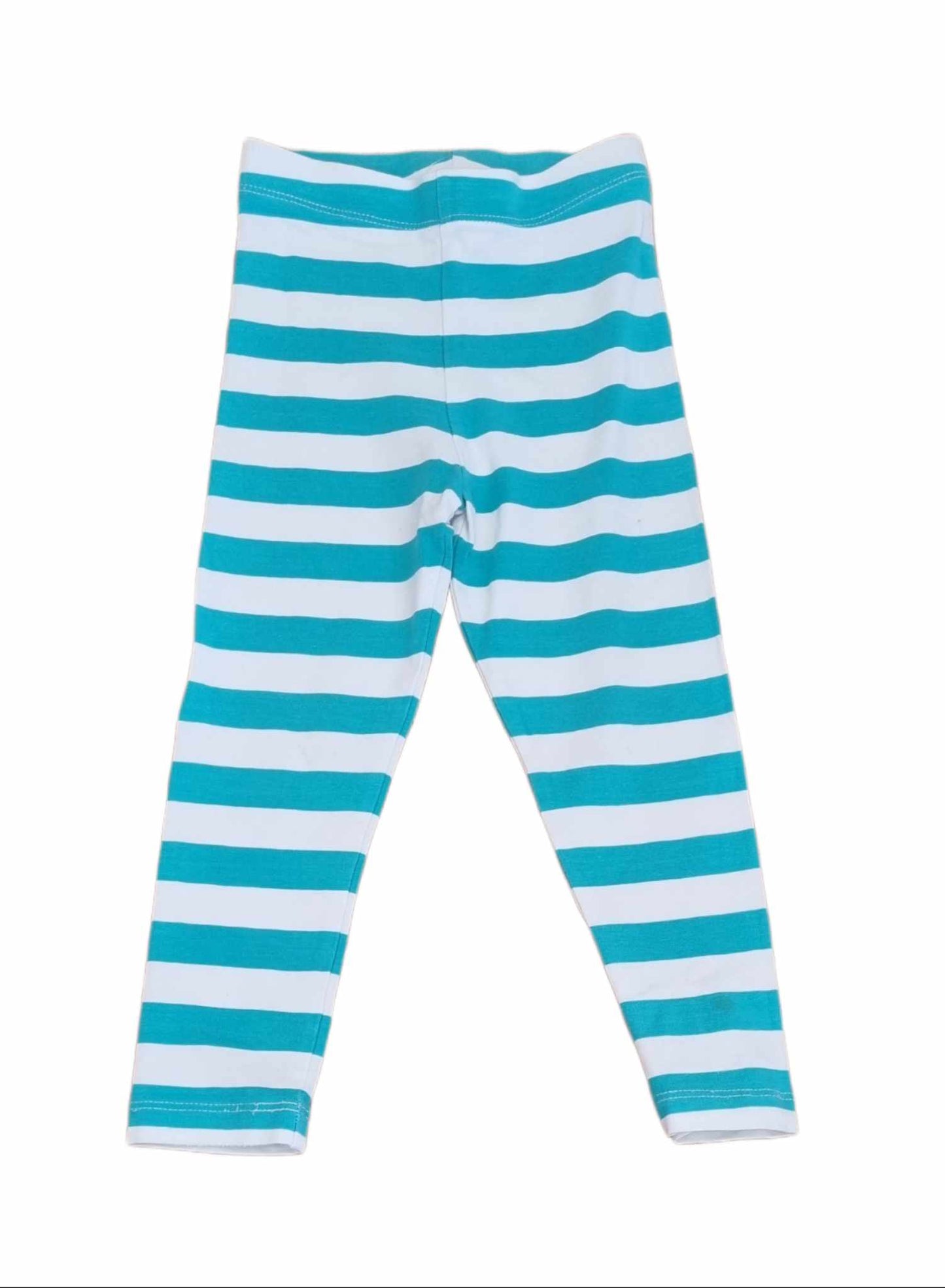 GEORGE Striped Leggings Girls 2-3 Years