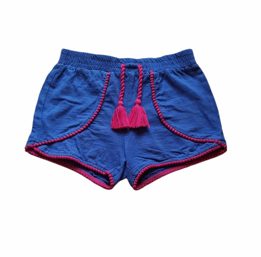 M&CO Blue and Pink Shorts Girls 4-5 Years