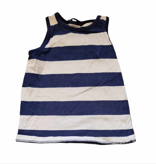 GEORGE Striped Vest Top Boys 2-3 Years