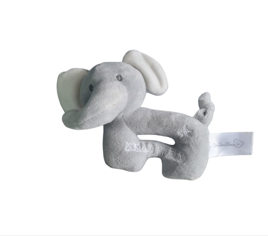 Elephant Baby Rattle Toy