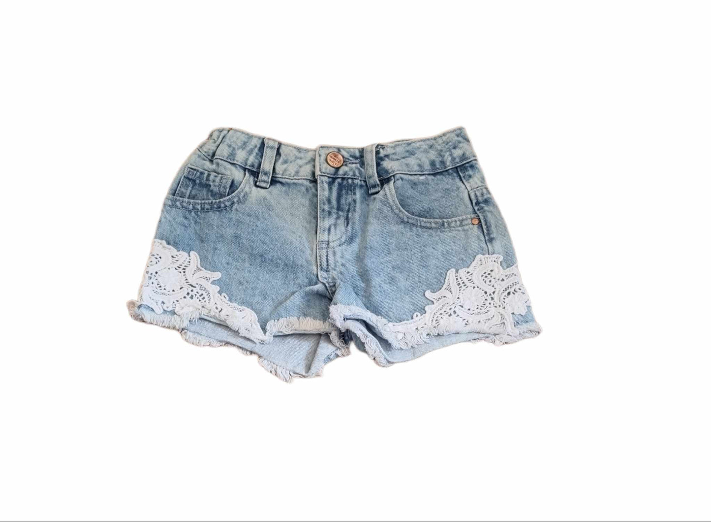 PRIMARK Denim Shorts Girls 6-7 Years