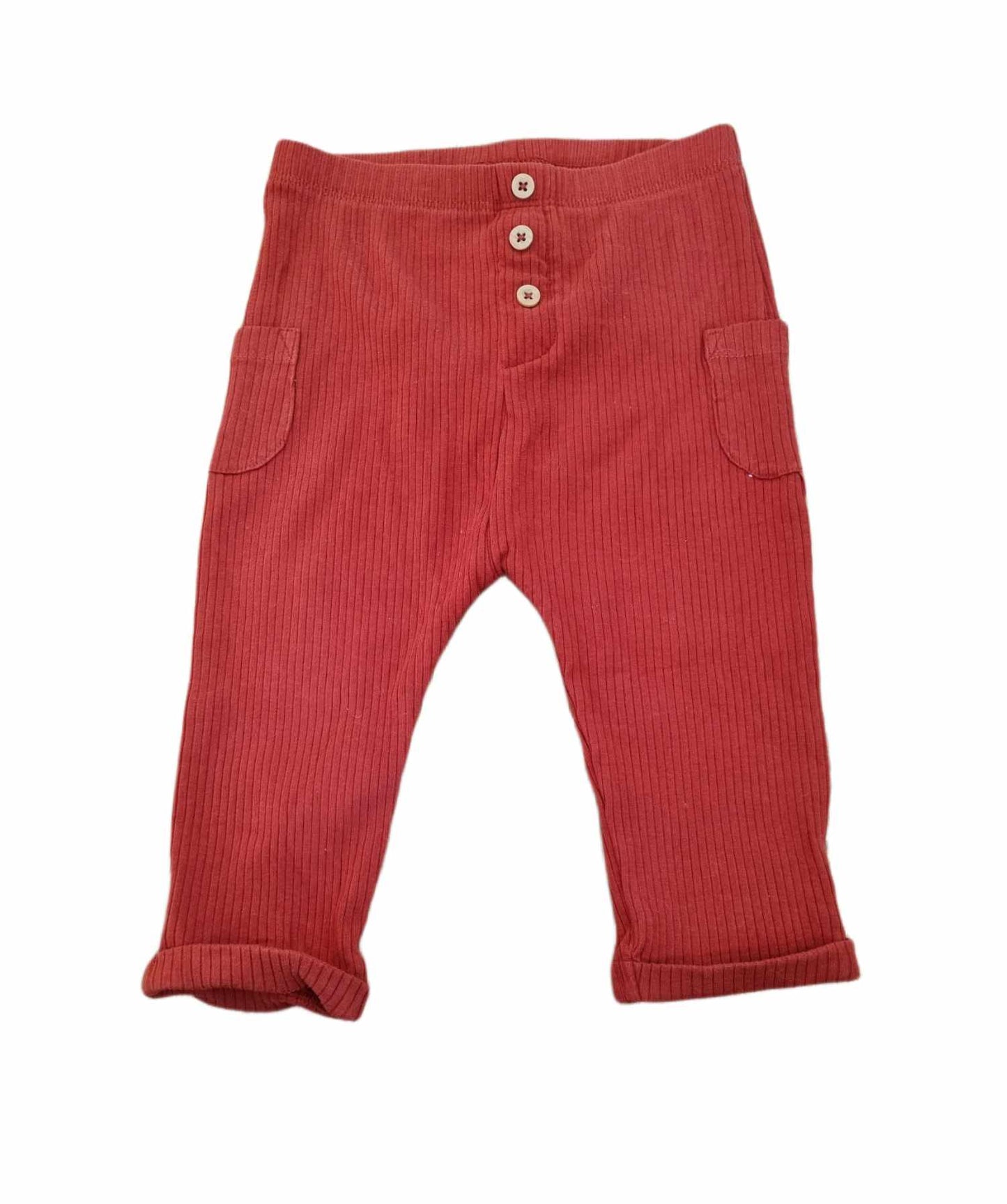 TU Brown Trousers Boys 6-9 Months