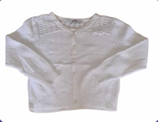 GEORGE White Cardigan Girls 5-6 Years