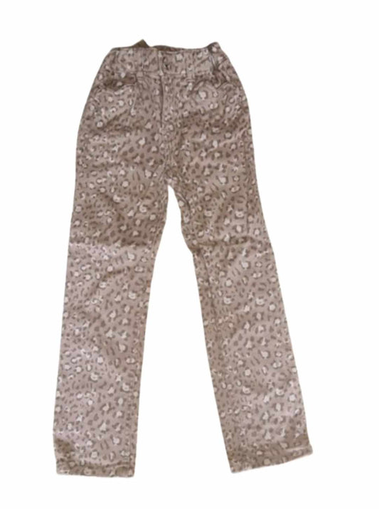 H&M Leopard Print Jeans Girls 5-6 Years