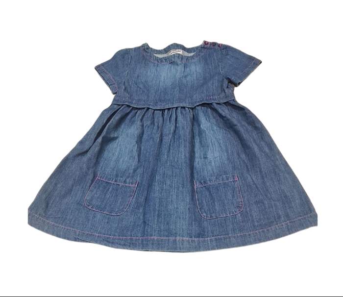 VERTBAUDET Denim Dress Girls 7-8 Years