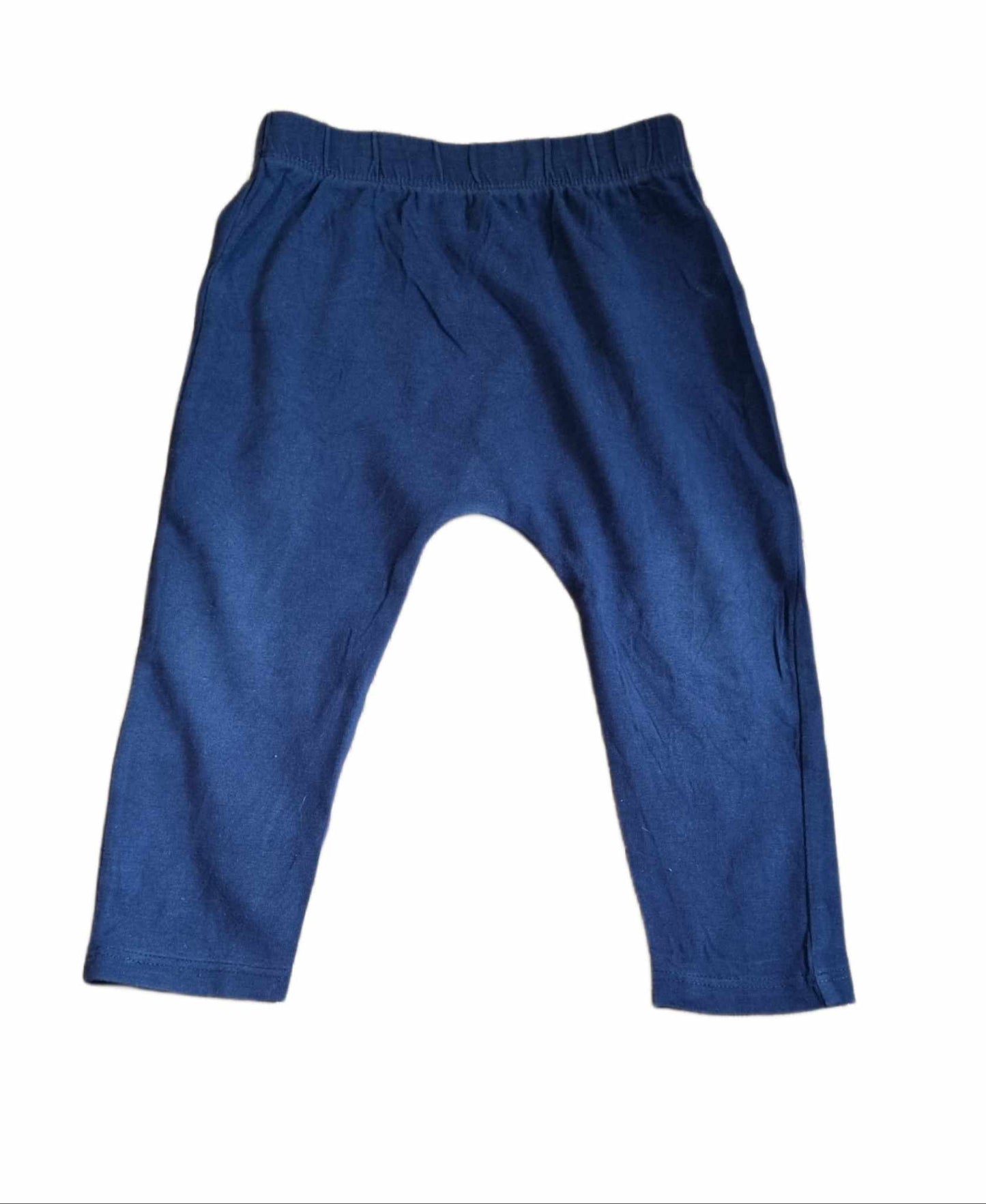 F&F Navy Leggings Girls 9-12 Months