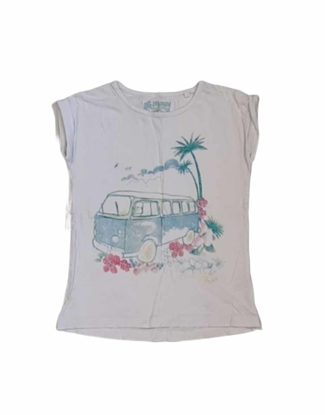 TU Camper Van Tee Girls 6-7 Years