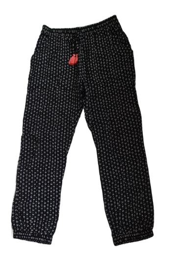 GEORGE Floral Trousers Girls 8-9 Years