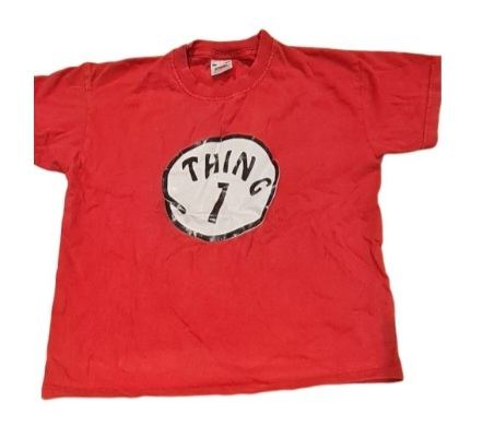 FRUIT OF THE LOOM 'Thing 1' T-Shirt Boys 7-8 Years