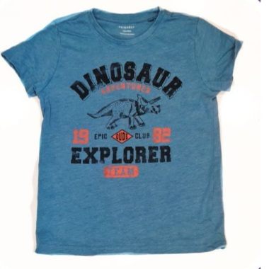 PRIMARK 'Dinosaur Explorer' T-Shirt Boys 7-8 Years