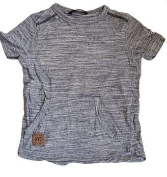 GEORGE Grey T-Shirt with Pocket Boys 3-4 Years