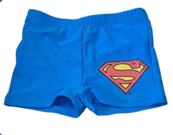 SUPERMAN Swim Shorts Boys 5-6 Years