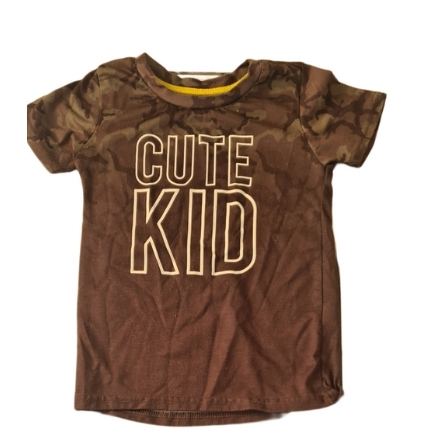 PRIMARK 'Cute Kid' T-Shirt Boys 2-3 Years