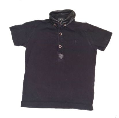 NEXT Black Collared Shirt Boys 3-4 Years