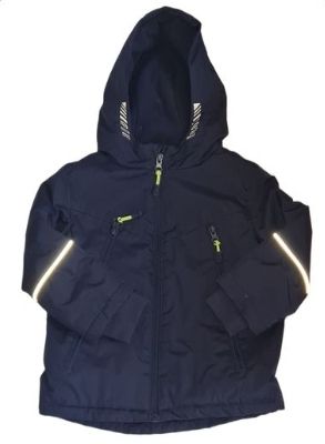 PRIMARK Navy Blue Hooded Coat Boys 2-3 Years