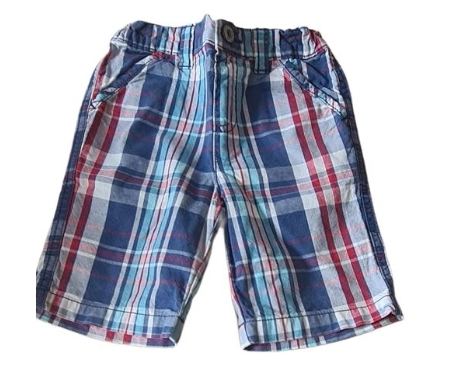 NUTMEG Checked Shorts Boys 2-3 Years