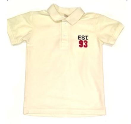 ASSIGN Cream Polo Shirt Boys 5-6 Years